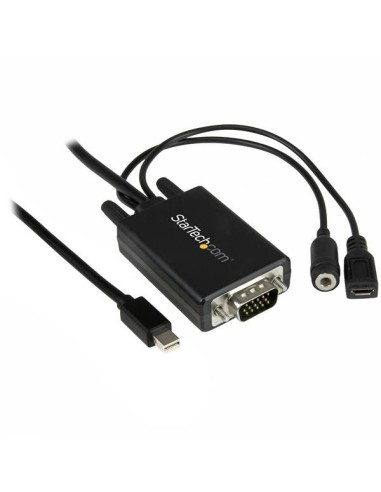 StarTech.com Cable Adaptador de 2m Mini DisplayPort a VGA con Audio
