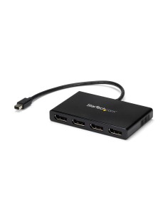 StarTech.com Splitter Multiplicador Mini DP a 4 puertos DisplayPort - Hub MST