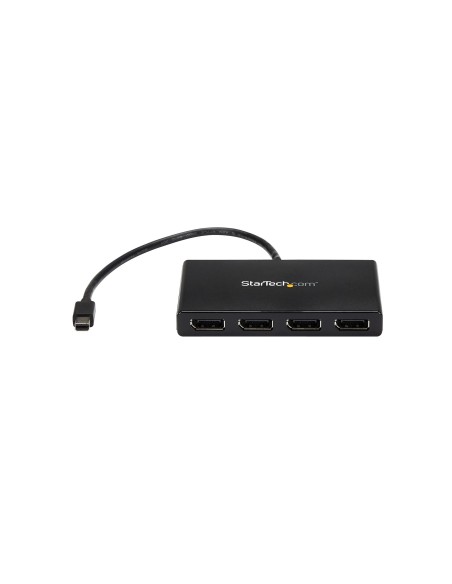 StarTech.com Splitter Multiplicador Mini DP a 4 puertos DisplayPort - Hub MST