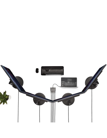 StarTech.com Splitter Multiplicador Mini DP a 4 puertos DisplayPort - Hub MST