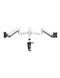 Equip 650113 soporte de mesa para pantalla plana 68,6 cm (27") Abrazadera Negro, Blanco