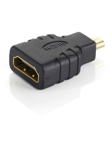Equip 118915 adaptador de cable microHDMI HDMI Negro