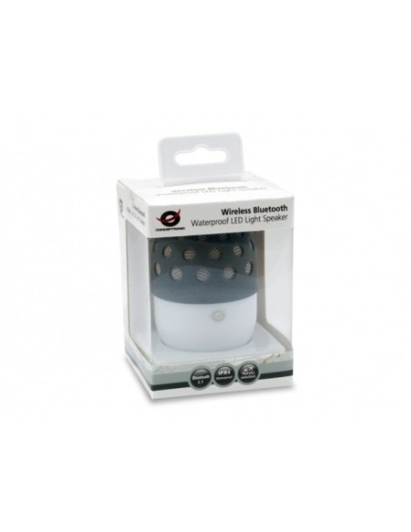 Conceptronic CSPKBTWPHLG 3 W Gris, Blanco