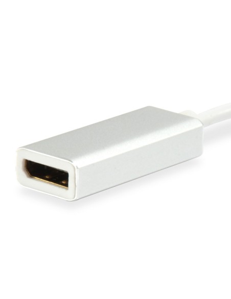 Equip 133458 adaptador de cable USB Type C DisplayPort Blanco