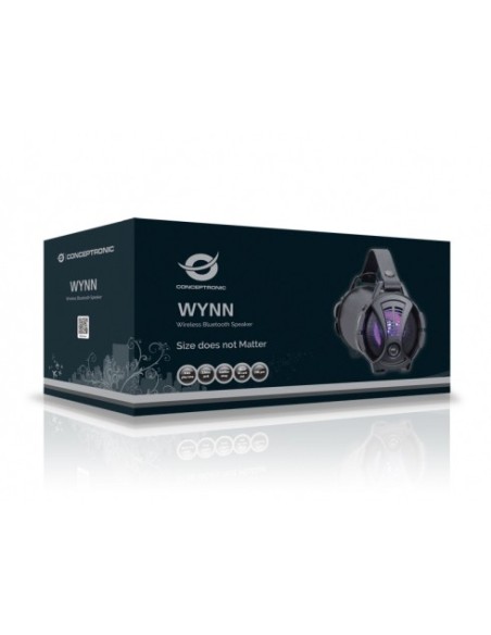 Conceptronic WYNN 01B 10 W 2.1 portable speaker system Negro