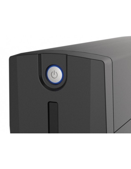 Conceptronic ZEUS 01E sistema de alimentación ininterrumpida (UPS) 4 salidas AC Línea interactiva 650 VA 360 W