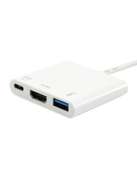 Equip 133461 nodo concentrador USB 3.0 (3.1 Gen 1) Type-C Blanco