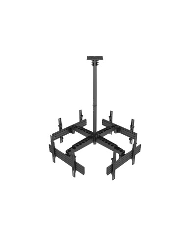 SOPORTE DE TV EQUIP 32-65" DE TECHO PARA 4 TV