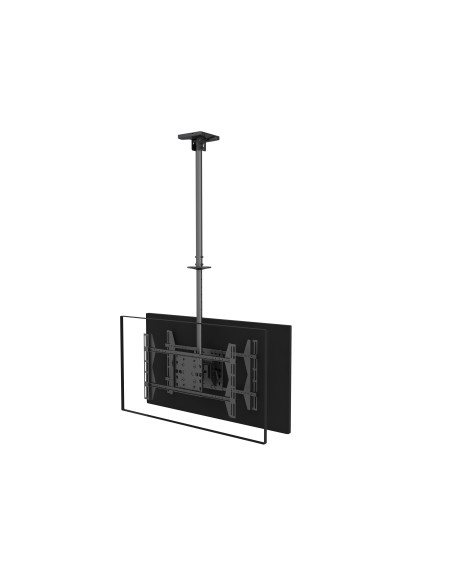 Equip 650370 soporte de techo para pantalla plana 165,1 cm (65") Negro