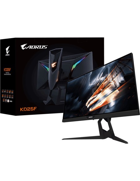 Gigabyte AORUS KD25F LED display 62,2 cm (24.5") Full HD Plana Mate Negro