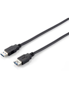 Equip 128398 cable USB 2 m 3.0 (3.1 Gen 1) USB A Negro
