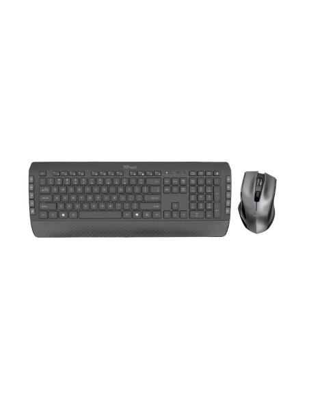 Trust Tecla-2 teclado RF inalámbrico QWERTY Español Negro