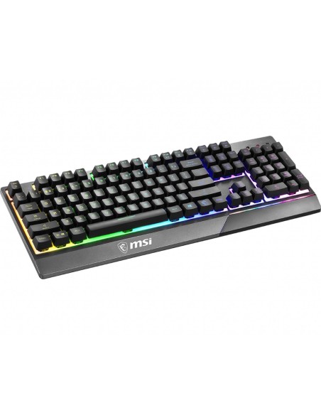 MSI Vigor GK30 teclado USB QWERTY Español Negro