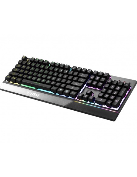MSI Vigor GK30 teclado USB QWERTY Español Negro