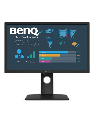 Benq BL2483T pantalla para PC 61 cm (24") Full HD LED Plana Negro