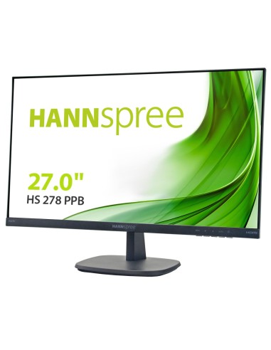 Hannspree Hanns.G HS 278 PPB 68,6 cm (27") 1920 x 1080 Pixeles Full HD LED Negro, Gris