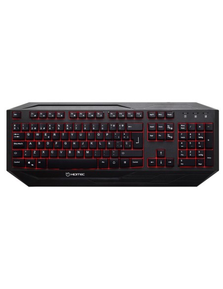 Hiditec GK200+ESUS teclado USB QWERTY Español Negro