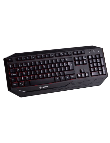 Hiditec GK200+ESUS teclado USB QWERTY Español Negro