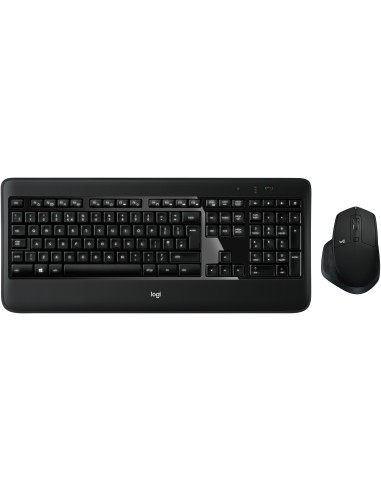 Logitech MX900 PERFORMANCE teclado RF Wireless + Bluetooth QWERTY Inglés internacional Negro