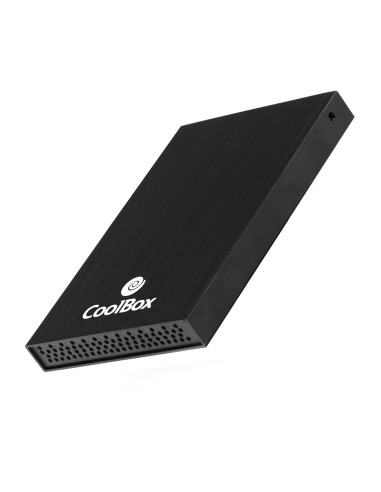 CoolBox SlimChase 2512 Carcasa de disco duro SSD Negro 2.5"