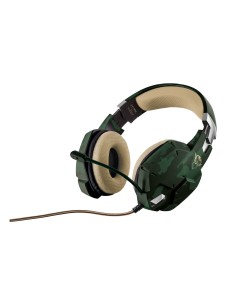 Trust GXT 322C Binaural Diadema Verde
