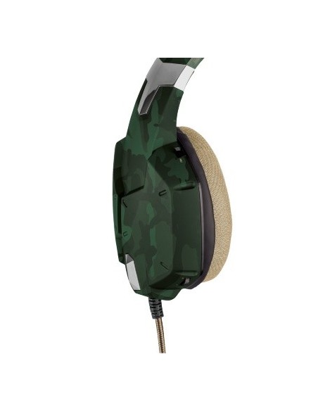 Trust GXT 322C Binaural Diadema Verde