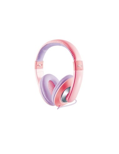 Trust Sonin Kids Supraaural Diadema Rosa