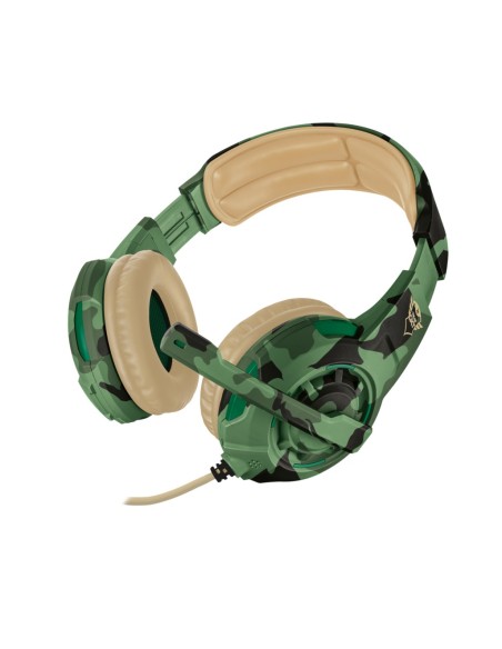 Trust GXT 310C Radius auricular con micrófono Diadema Binaural Camuflaje