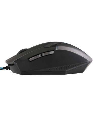 CoolBox Deep Speed ratón USB Óptico 4000 DPI Ambidextro