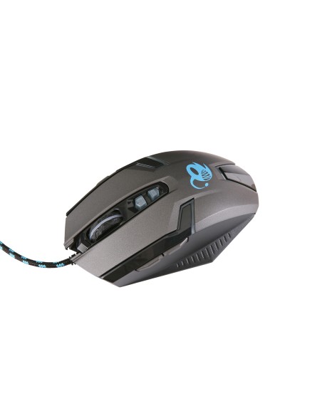 CoolBox Deep Speed ratón USB Óptico 4000 DPI Ambidextro
