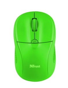 Trust PRIMO ratón Ambidextro RF inalámbrico Óptico 1600 DPI