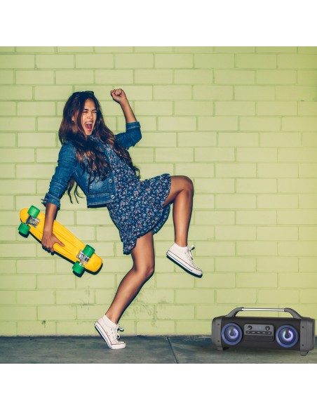 NGS Street Breaker Mini Altavoz portátil estéreo Negro 100 W