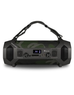 NGS Street Force 150 W Altavoz portátil estéreo Negro, Camuflaje