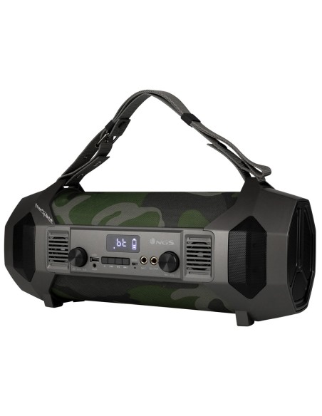 NGS Street Force 150 W Altavoz portátil estéreo Negro, Camuflaje