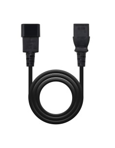 Nanocable Cable alimentación CPU, C13 H-C14 M, negro, 5.0m