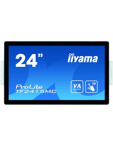 iiyama ProLite TF2415MC-B2 monitor pantalla táctil 60,5 cm (23.8") 1920 x 1080 Pixeles Multi-touch Multi-usuario Negro