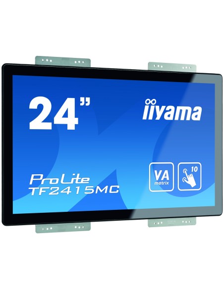 iiyama ProLite TF2415MC-B2 monitor pantalla táctil 60,5 cm (23.8") 1920 x 1080 Pixeles Multi-touch Multi-usuario Negro