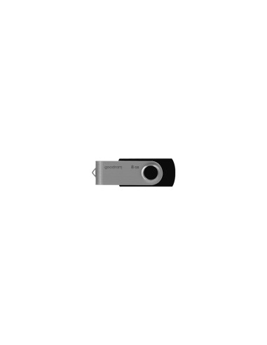 Goodram UTS2 unidad flash USB 8 GB USB tipo A 2.0 Negro, Plata