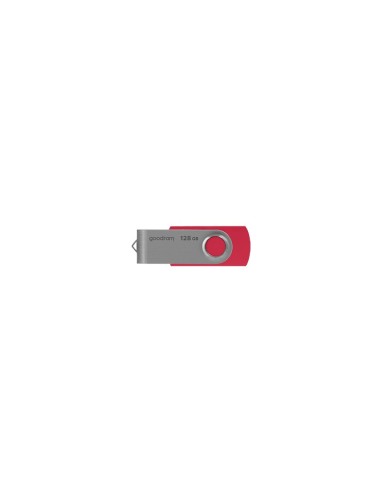 Goodram UTS3-1280R0R11 unidad flash USB 128 GB USB tipo A 3.2 Gen 1 (3.1 Gen 1) Rojo, Plata