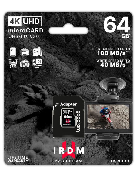 Goodram IR-M3AA-0640R12 memoria flash 64 GB MicroSD UHS-I