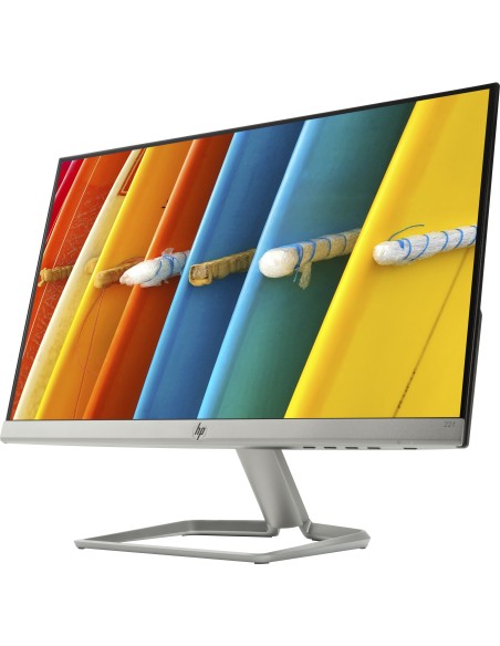 HP 22f 54,6 cm (21.5") 1920 x 1080 Pixeles Full HD LED Plata