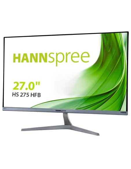 Hannspree Hanns.G HS 275 HFB 68,6 cm (27") 1920 x 1080 Pixeles Full HD LED Negro, Gris