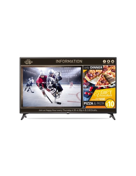 LG 43LV640S televisión para el sector hotelero 109,2 cm (43") Full HD 400 cd   m² Negro 20 W