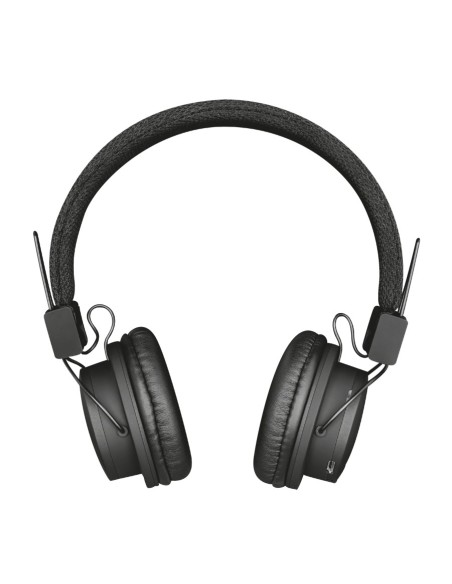 Trust Leva auriculares para móvil Binaural Diadema Negro