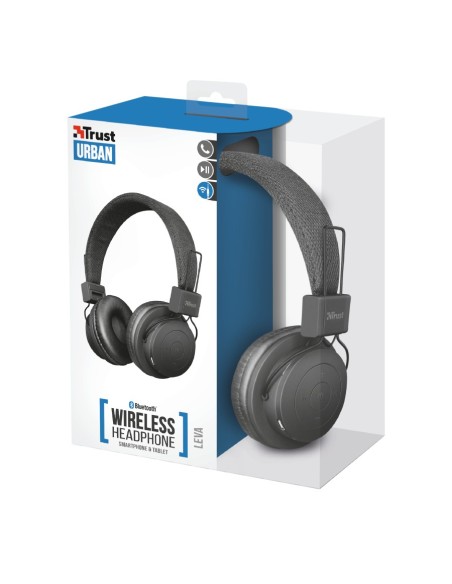 Trust Leva auriculares para móvil Binaural Diadema Negro