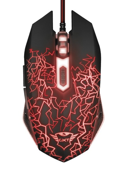 Trust GXT 105 ratón Ambidextro USB tipo A 2400 DPI