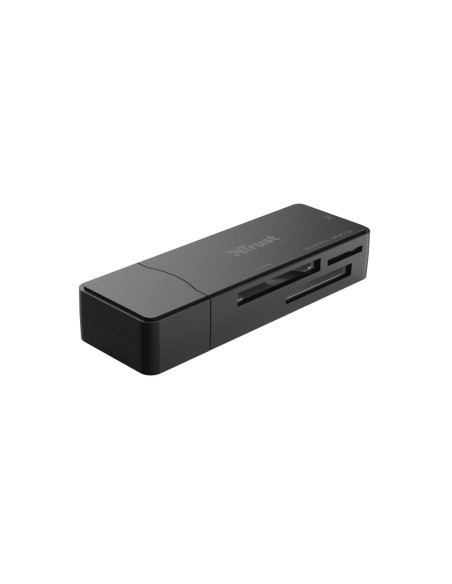 Trust NANGA lector de tarjeta USB 3.2 Gen 1 (3.1 Gen 1) Type-A Negro