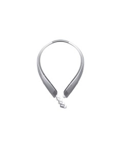 LG Tone Platinum Auriculares Banda para cuello Plata