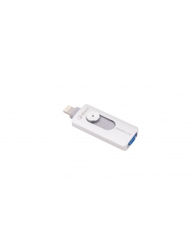 SilverHT 32 GB iStick Pro USB 3.0 - (iOS + ANDROID + USB) Color Plata