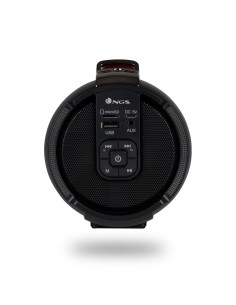 NGS Roller Tempo Altavoz portátil estéreo Negro, Rojo 20 W